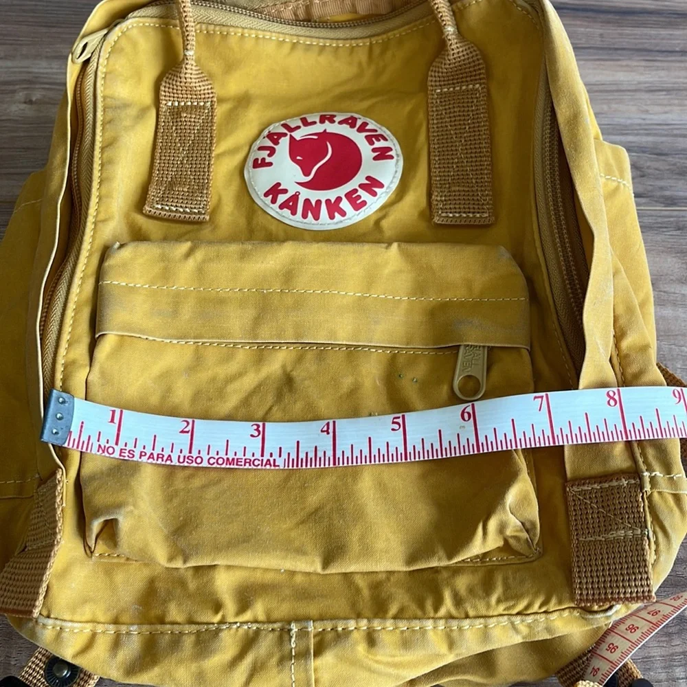 Pre-owned Kånken Yellow Backpack condition see the pictures